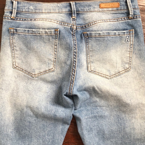 Articles of Society Worn Wash Skinny Jean - Picture 3 of 7